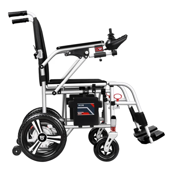 New Trending Super Lightweight Electric Wheelchair Lightweight Portable for Elderly and Disabled - Image 5