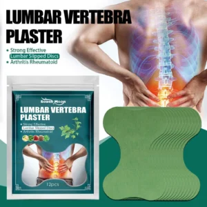 Tuhopeta 12pcs Natural Back Pain Relief Patch, Infrared Heating Therapy for Joint Pain, Sciatica, Muscle Soreness Arthisit Joint
