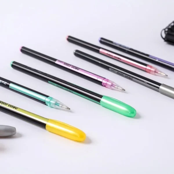 12Pcs/Set Gel Pen Set Glitter Gel Pens For School Office Adult Coloring Book Journals Drawing Doodling Art Markers Promotion Pen - Image 3