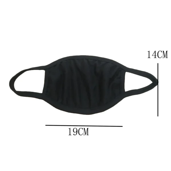 1/3/5/10pcs Black Mouth Mask Reusable Dust Mask Washable Mascarillas Face Shield Masque Foggy Haze Mask Mascarilla Маска - Image 4