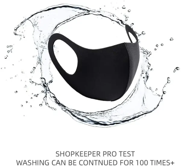 1/3/5/10pcs Black Mouth Mask Reusable Dust Mask Washable Mascarillas Face Shield Masque Foggy Haze Mask Mascarilla Маска - Image 5