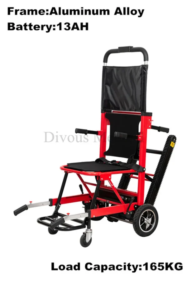 Electric Stair Climbing Wheelchair Up And Down Car Folding Light Stair Climber Wheelchair - Image 3