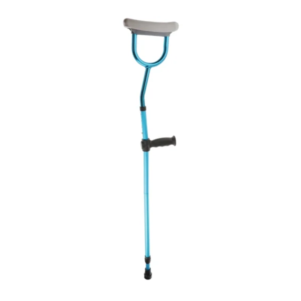 Height Adjustable From 44.1-47.2 Inch Foldable Underarm Crutches For Legs After Injury Surgery And Relieve Fatigue And Pains - Image 2