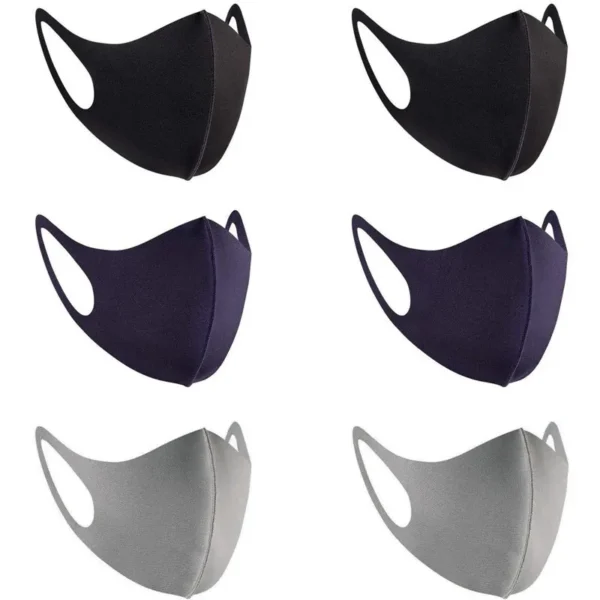 1/5/10pcs Unisex 3D Face Mouth Mask Washable Reusable Anti Dust Mascarillas Mouth Mask Filter Adult Protective Masque Respirator - Image 2