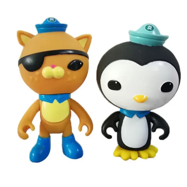 The Octonauts toy set children's toys Barnacles Kwazii Peso Penguin Shellington Dashi Inkling anime action figure children's toy - Image 3
