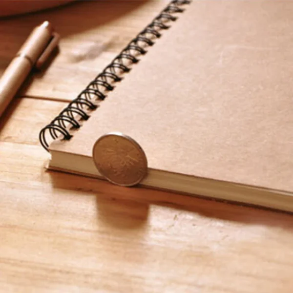 Sketch Book Retro Spiral Bound Coil Sketch Book Blank Paper Art Graffiti Notebook Stationery 2020 - Image 5