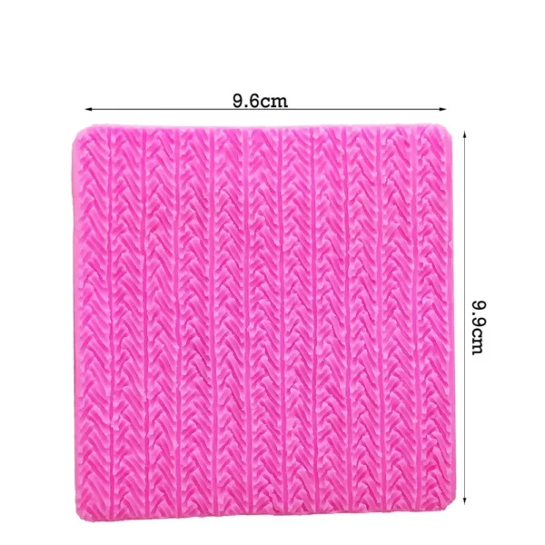 Texture Molding Silicone Molds for Fondant Cake Decorating Molded - Image 6