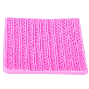 Texture Molding Silicone Molds for Fondant Cake Decorating Molded