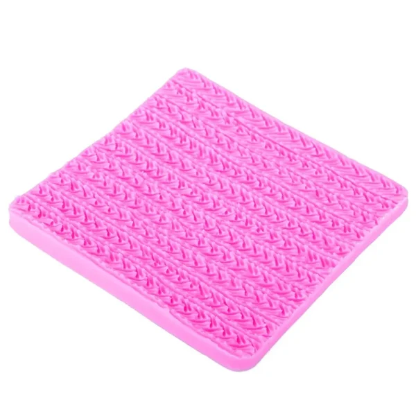 Texture Molding Silicone Molds for Fondant Cake Decorating Molded - Image 3