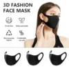 1/5/10pcs Unisex Lot Washable Reusable Earloop Masks Dust Cycling Mouth Face Mask Black Face Mascarillas Mouth Cover Facemask 5z - Image 2