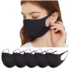 1/5/10pcs Unisex Lot Washable Reusable Earloop Masks Dust Cycling Mouth Face Mask Black Face Mascarillas Mouth Cover Facemask 5z - Image 4