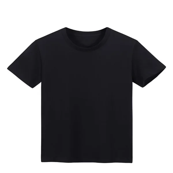 Women Tops Tee Black All-match Casual Ladies T-Shirts O Neck Love Heart Pattern Print Commuter Short Sleeve Women's Clothing - Image 5