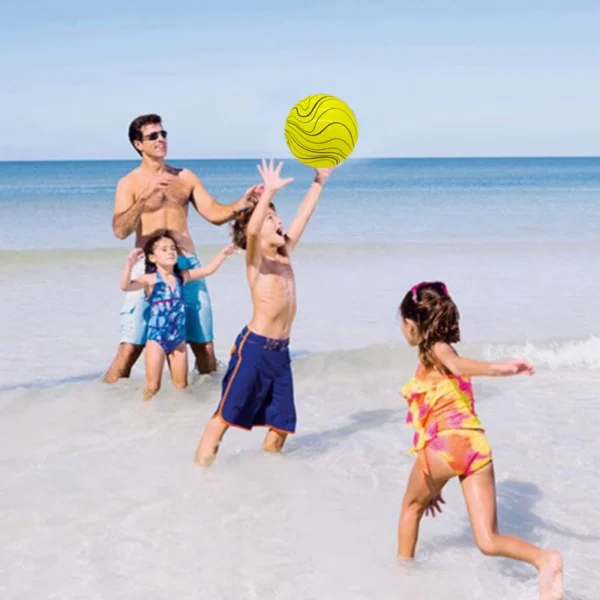9" PVC Inflatable Footballs Outdoor Indoor Beach Ball Games Party Bag Fillers Summer Toys for Pool Kids Baby Boys Girls Adults - Image 6