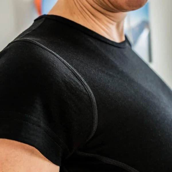 100% Merino Wool T-Shirt Womens Lightweight Short Sleeve Crew Shirts Merino Wool Base Layer Women Undershirt No Itch Breathable - Image 5