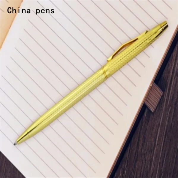 Luxury quality 003 Model color Business office School office stationery Ballpoint Pen New gold pen Financial ball point pens - Image 5