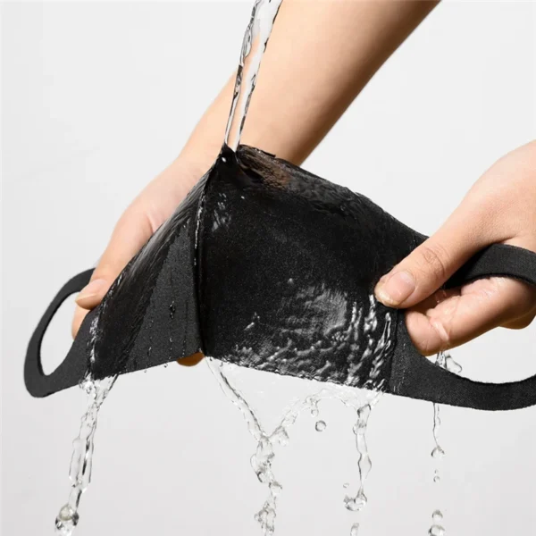 Cool Silk Cotton Face Mouth Mask for Man Woman Washable Reusable Anti Dust Windproof Mouth-muffle Mask Breathable PM2.5 PM042 - Image 5