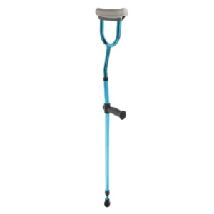 Height Adjustable From 44.1-47.2 Inch Foldable Underarm Crutches For Legs After Injury Surgery And Relieve Fatigue And Pains