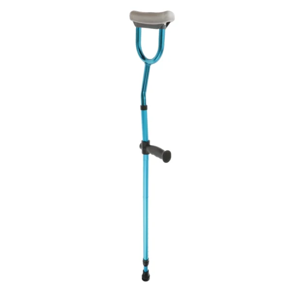 Height Adjustable From 44.1-47.2 Inch Foldable Underarm Crutches For Legs After Injury Surgery And Relieve Fatigue And Pains