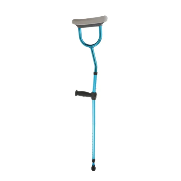 Height Adjustable From 44.1-47.2 Inch Foldable Underarm Crutches For Legs After Injury Surgery And Relieve Fatigue And Pains - Image 3