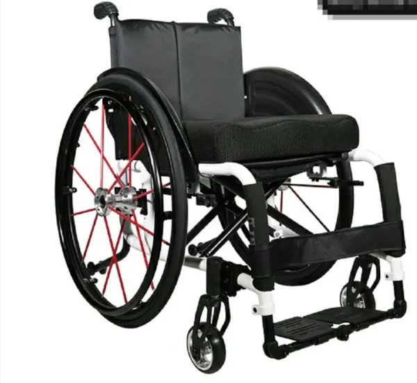Factory price Hot Sale lightweight Foldable outdoor Manual Sports Wheelchair For Disabled Handicapped - Image 2