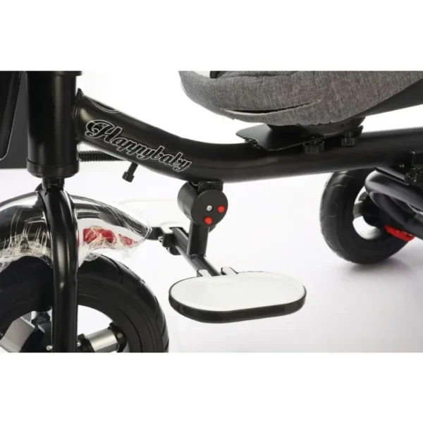 Children's portable strollers can sit on infant strollers, baby tricycles, bicycles, baby strollers, folding with brakes - Image 5