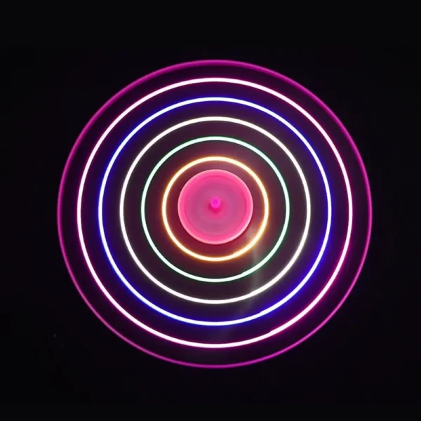 Kids Luminous Flying Disc Propeller Toys LED Lighting Pull String Flying UFO Toy Spinning Top Outdoor Game Sports Toy Gift - Image 3