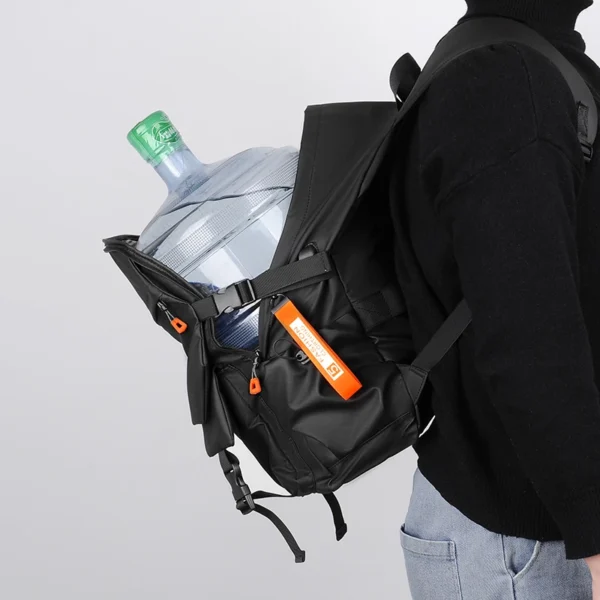 Luxury Men's Backpack High Quality 15.6 Laptop Backpack High-capacity Waterproof Travel Bag Fashion School Backpacks for Men - Image 2