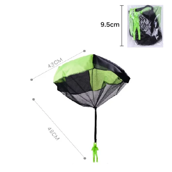 Decompression Toy Kid Mini Parachute Indoor Outdoor Sport Toy Kindergarten Hand Throwing Small Toy Parent-child Interactive Game - Image 5