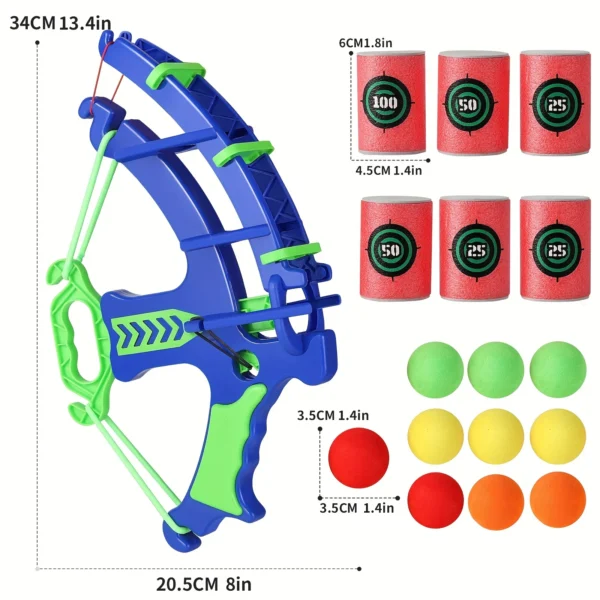 Soft Bullet Target Practice Toy for Children, Educational Shooting Practice Toys with Soft Bullets - Image 2