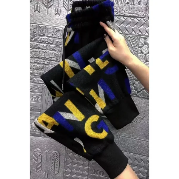 2024 Spring and Autumn New Printed Martin Boots and Pants for Children Fashionable Versatile Casual Legged Harun Pants - Image 3