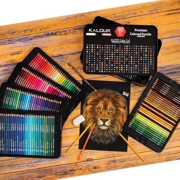KALOUR 50/72/180/240/300 Pcs Oil Colored Pencils Set Professional Drawing Color Pencil For Artist Coloring Sketch Art Supplies - Image 3