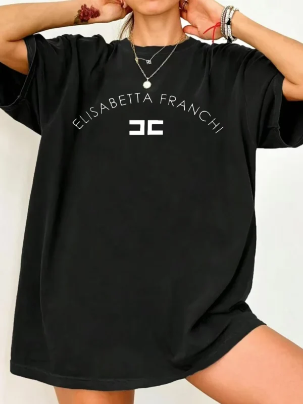 Women's Casual Style Printed Pattern Short Sleeved T-shirt for Spring and Summer Seasons Fashion Summer T-Shirts Tops