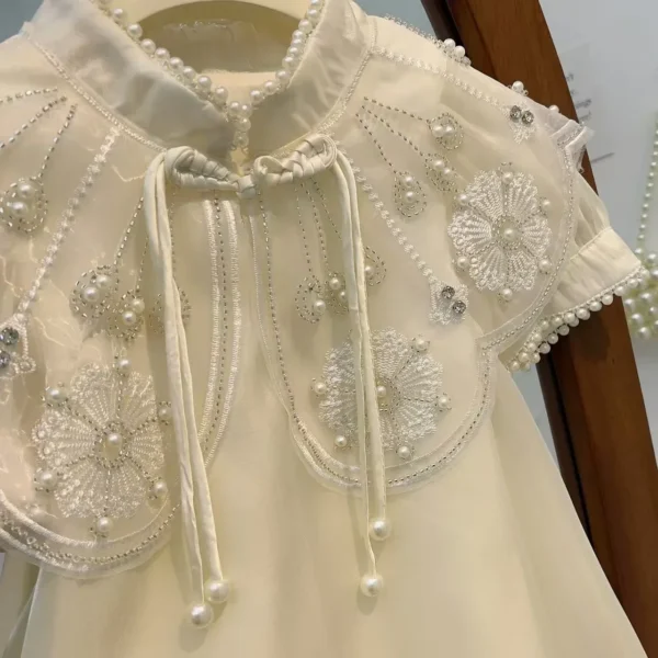 Fashion Ancient Girl Dress Children Clothing Streetwear Baby Tang Girls Casual Dresses Princess Summer Kids Hanfu Fairy - Image 6