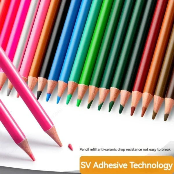 200/120/72/48 Colored Pencils Oil / Watercolor Color Pencils with Cloth Bag For Professional Drawing Sketching Art Supplies - Image 6
