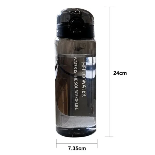 780Ml Water Bottle With Bounce Cover Leak Proof Sports Drinkware Strap Reusable Portable Water Bottle For Kid Women Fitness Gift - Image 5