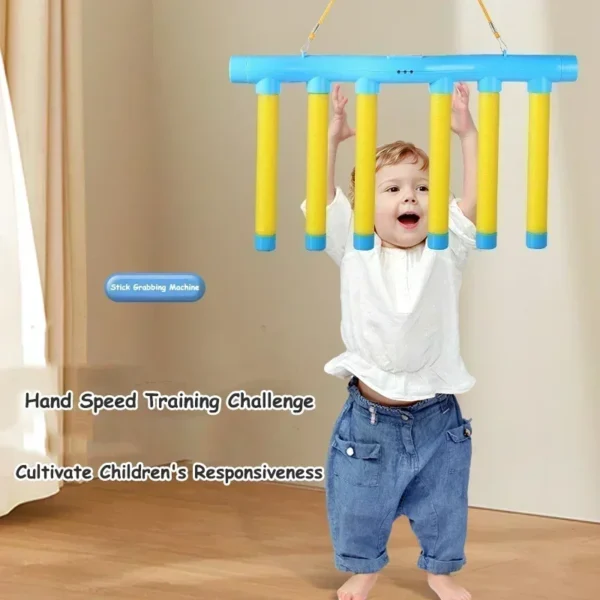 Challenge Falling Sticks Game Kids Stick Catching Toy Training Reaction Ability Educational Parent-Child Interactive Toy Sports - Image 2