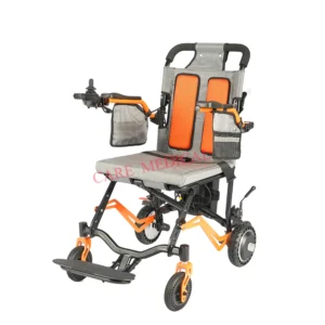 Hot Sale 17.5kg Ultralight Folding Electric Wheelchair Portable Aluminum Wheelchair For Adult Wheelchair