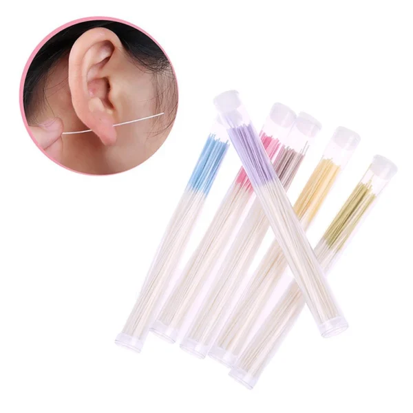 11cm 70pcs Ear Hole Cleaning Line Piercing Aftercare Sterilization Disposable Earrings Hole Cleaner Disinfection Ear Wires - Image 5