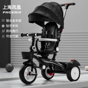 2024Ultra-light foldable children's two-way child trolley baby high view baby stroller