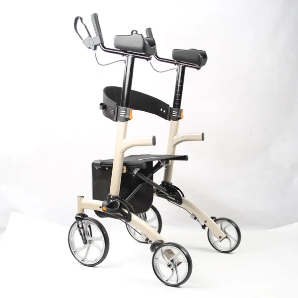 Folding Mobility Walker Rollator With Seat and armrest - Image 3
