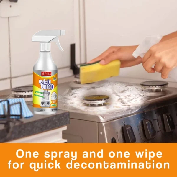 60ml Kitchen Bubble Cleaner Household Cleaning Tools Heavy Oil Foam Cleaner Multipurpose Foam Cleaner Spray Kitchen Accessories - Image 2