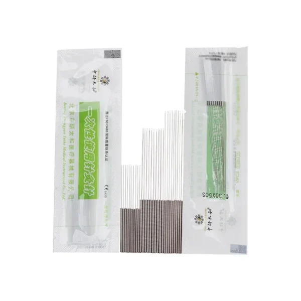 500 PCS High Quality Acupuncture Needle Massage Disposable Sterile Sharp 10 Needles Accupuncture with 1 Guide Tube Beauty Health - Image 3