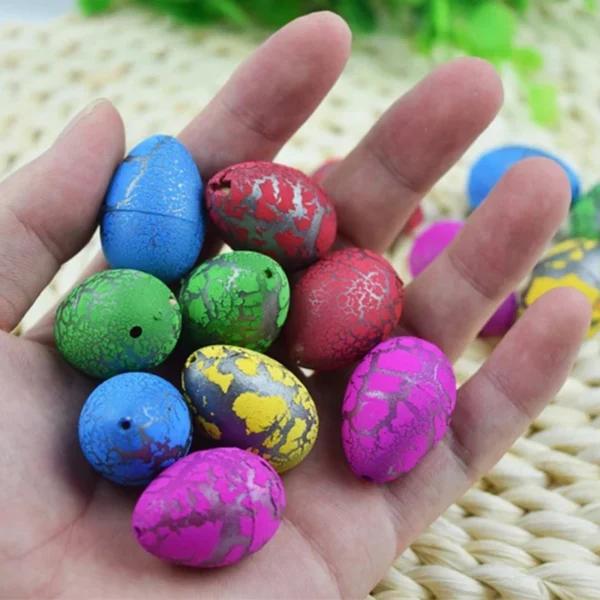 Mini Dinosaur Eggs 2x3cm Soak in Water to Expand Hatching Breaking Shells Children Early Education Toys Growth Cognition TMZ - Image 5