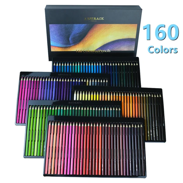 12/24/36/48/72 Colors Oily Colored Pencils Hexagon Wooden Handle Set Artist Painting Drawing Sketch Art Design Student Supplies - Image 2
