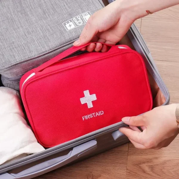 First Aid Kit Travel Outdoor Camping Useful Mini Medicine Storage Bag Camping Emergency Survival Bag Pill Case - Image 2