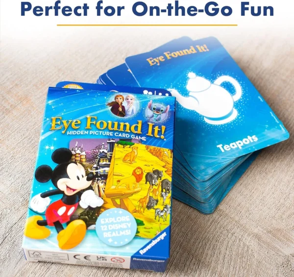 Ravensburg World of Disneys Eye Found It Boys and Girls 3 and Over Card Game - A fun family game - Image 3