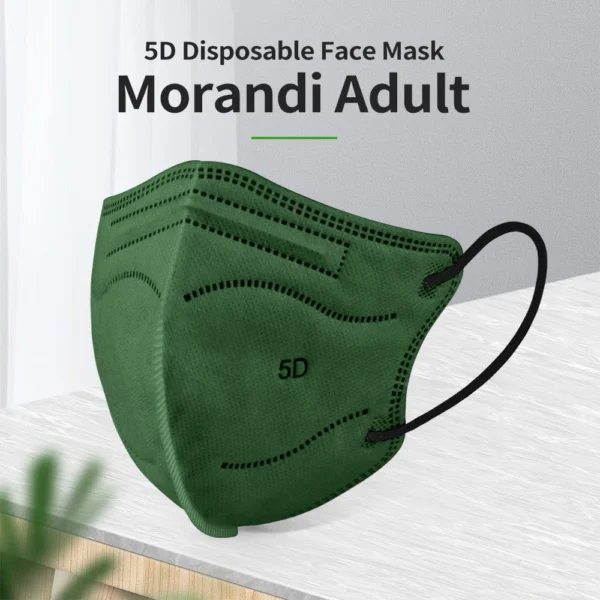 10-100Pcs Mascarillas Fpp2 5D Adult KN95 Masks 5 Layers Reusable Colored Face Mask Mascarillas KN95 Certificadas FFP2 Mask - Image 2