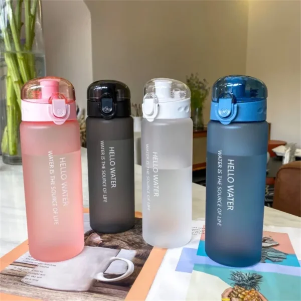 780Ml Water Bottle With Bounce Cover Leak Proof Sports Drinkware Strap Reusable Portable Water Bottle For Kid Women Fitness Gift - Image 4