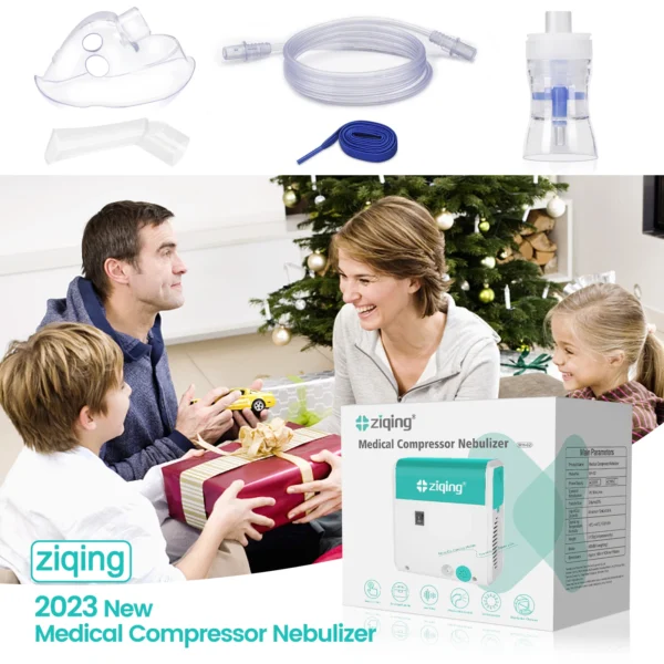 Nebulizer Children Atomize Compressor Atomizer Humidifier Low Noise Household Medical Grade Nebulizer Asthma Inhaler ингалятор - Image 2