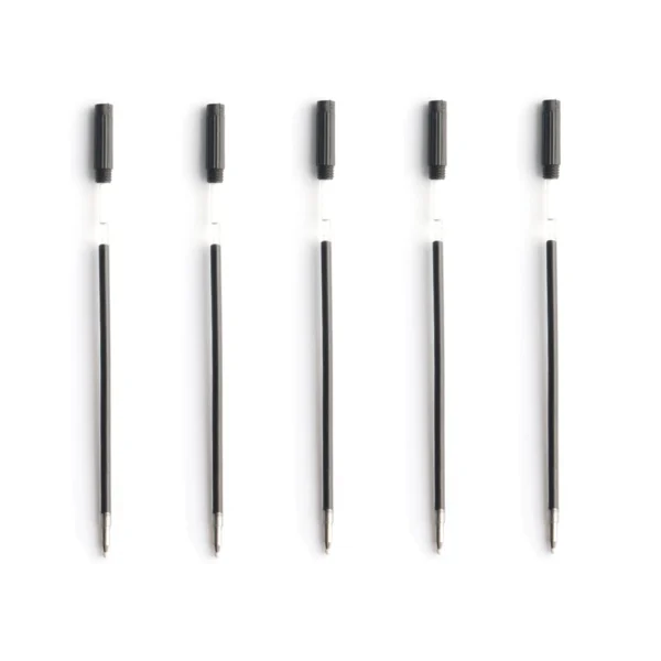 Metal Gel Pen Stainless Steel Material Rotate Gel Pens Ink Colors Black Blue Writing Point 0.5mm For School Office Stationery - Image 4
